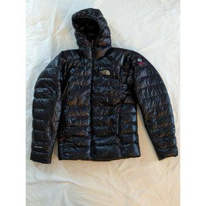 The North Face Summit Series 950 Pro Down Hood Puffer Black Jacket Coat size XS